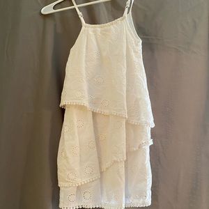 Girls Garnet Hill Kids Eyelet Dress
